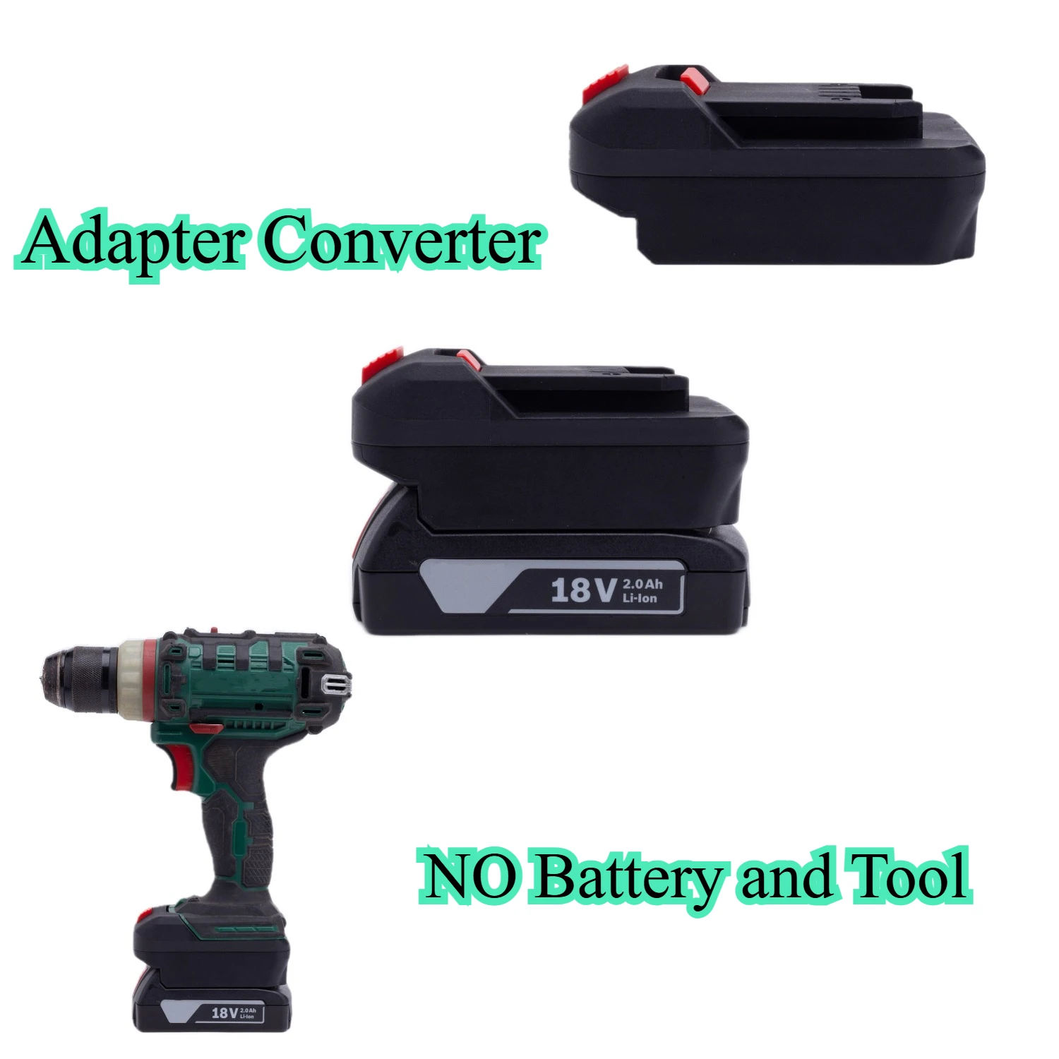 

For Bosch 18V Li-ion Battery Convert To For LID ParKside X20V Battery Cordless Electric Screwdriver Serie Tool Converter