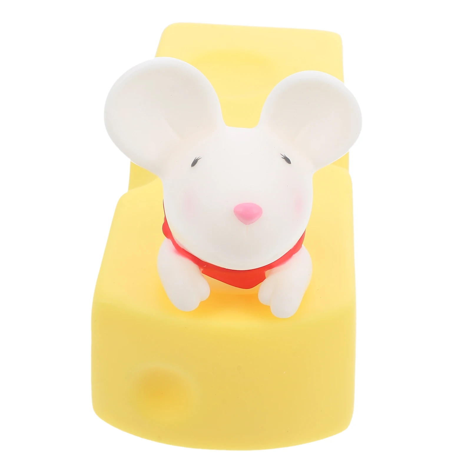 

Decorative PVC Cartoon Cheese Mice Door Stopper Random Color Safety Finger Protector Home Office Use Anti Slip Door