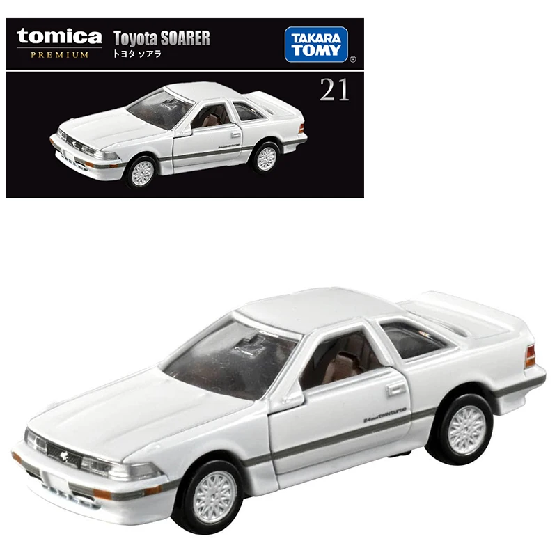 Takara Tomy Tomica 프리미엄 21 Toyota Soarer 자동차 핫 팝 키즈 장난감, 자동차 다이캐스트 금속 모델 수집품 170464, 1:63