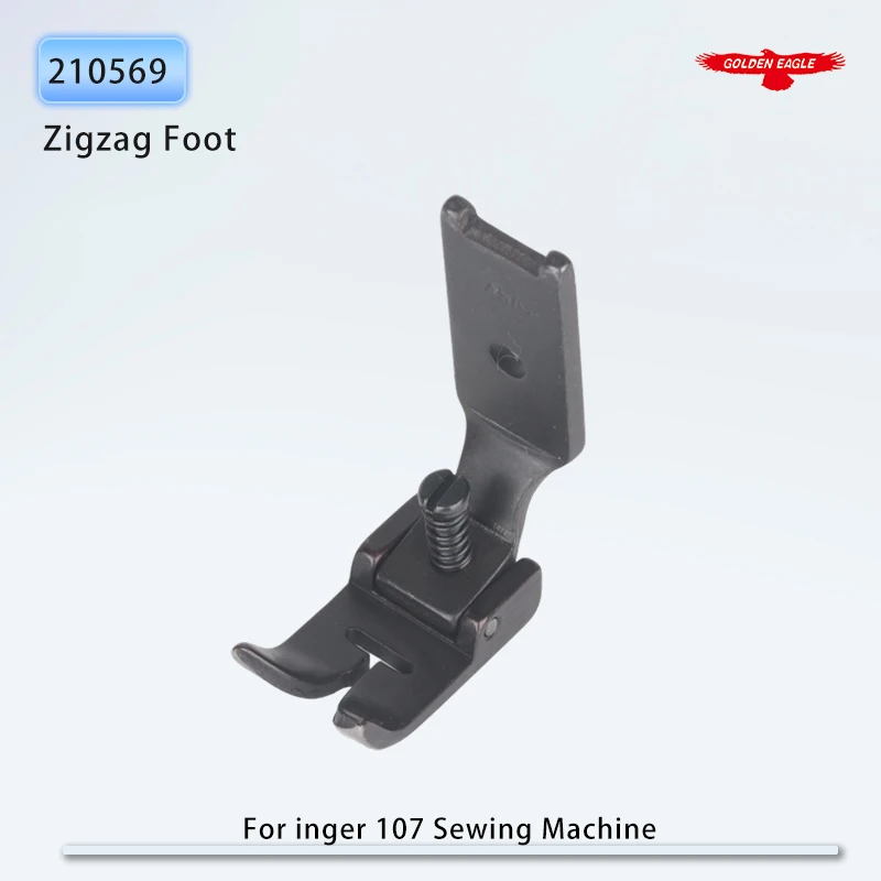 210569   Prensatelas con punta abierta con bisagras para Singer 107G, 107W, 143W, 307G, 457G, 457U, piezas industriales de máquina de coser en Zigzag