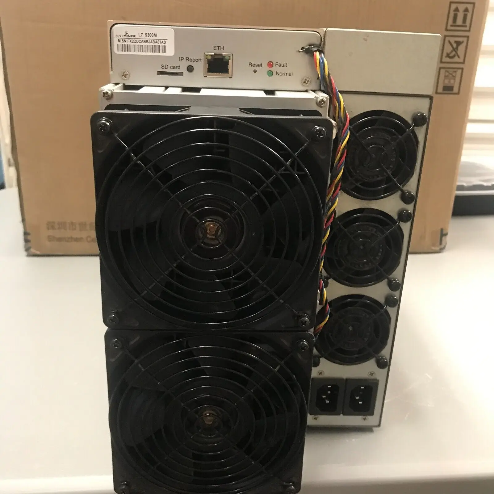 

Bitmain Antminer L7 9300Mh/s - Miner оригинал