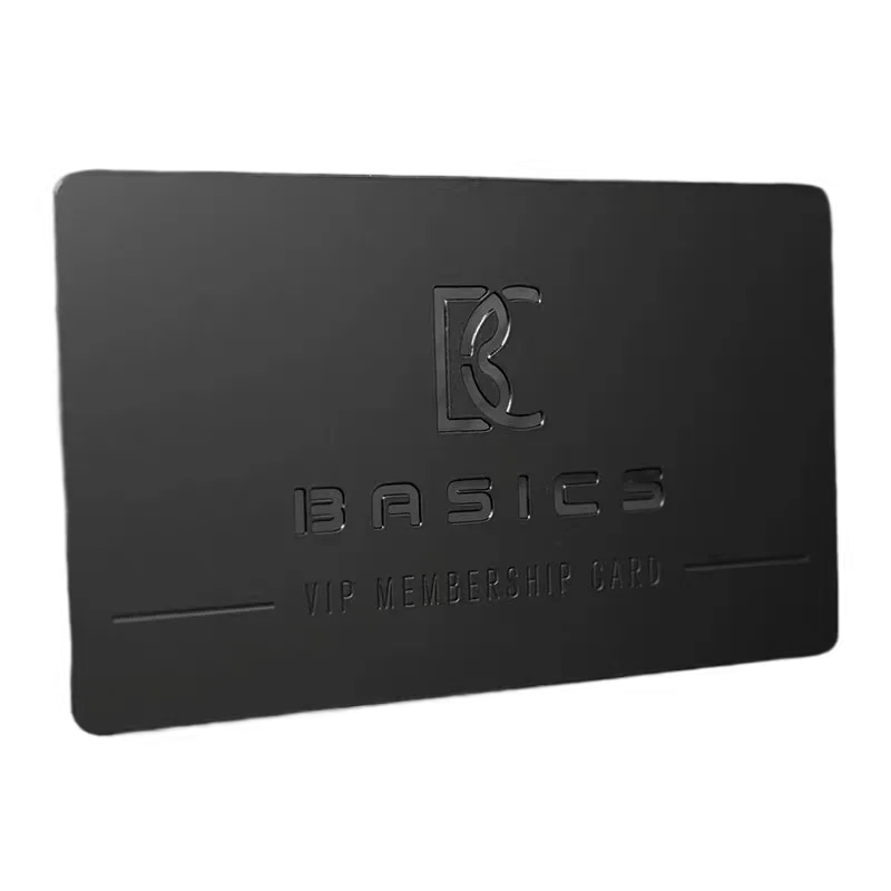 Acero inoxidable Vip personalizado Metal arte popular diseños personalizados recuerdo regalo tarjeta de visita regalo con logotipo de lujo personalizar en blanco