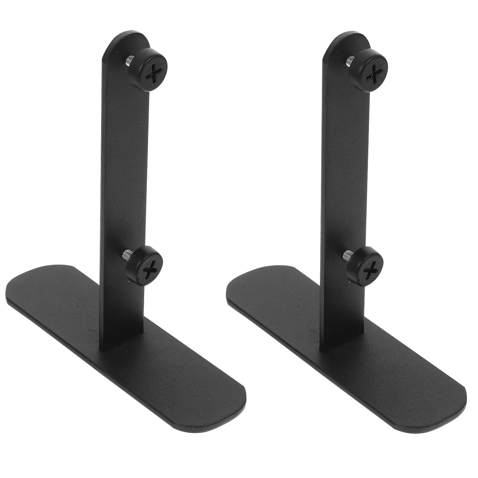 

2Pcs T Shape Heavy Duty Stainless Steel Pegboard Brackets Stable Tabletop Pegboard Panel Support Stand Display Accessories