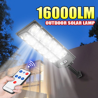 16000LM 720 LED Solar Lamp Outdoor Sunlight Motion Sensor Solar Lights 3modes Outdoor Wall Street Light  IP65 Waterproof Lantern