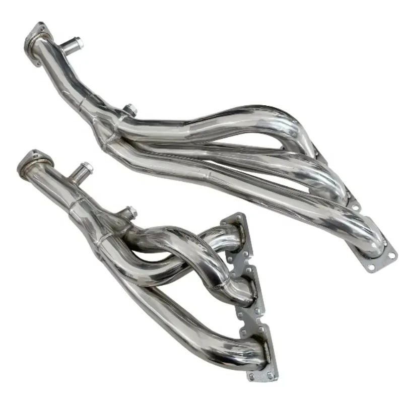 

SXLL E46, E39, Z4 2.5L, 2.8L, 3.0l L6) Stainless steel exhaust manifold header front pipe system for 2001-2006
