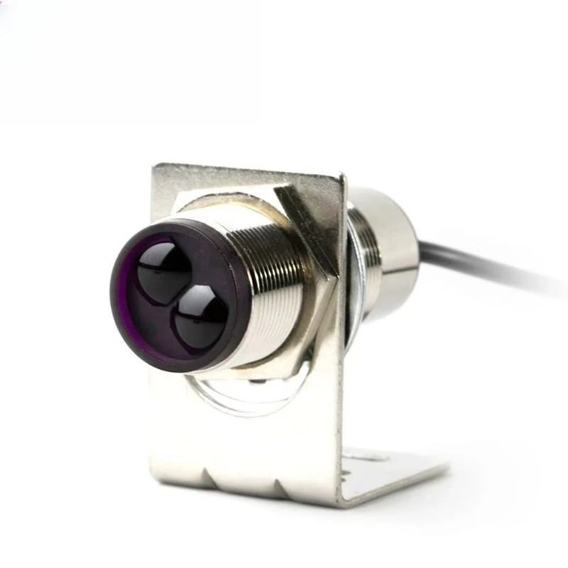 

M30 Высокое качество IP67 3-проводной Sn 0,1-1 м цилиндрический 10-36 В постоянного тока пластиковый фотоэлектрический датчик приближения с диффузным отражением