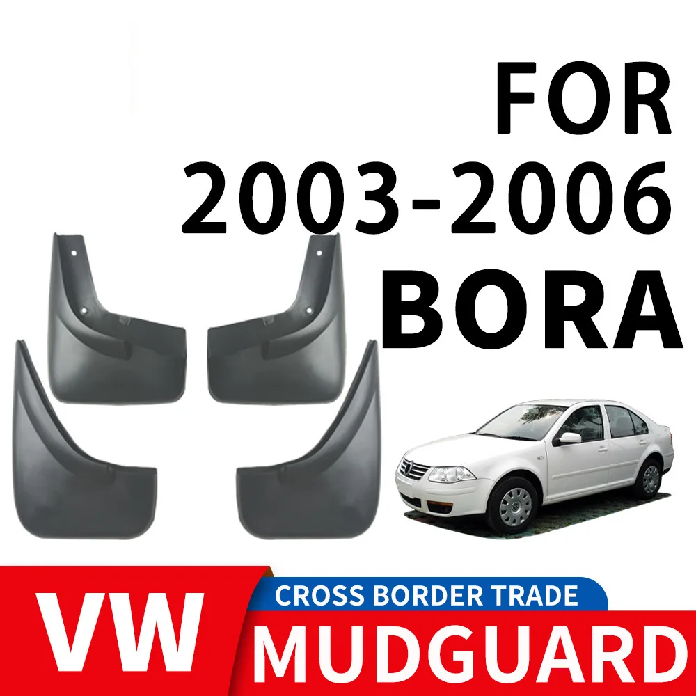 

For 2003-2006 Volkswagen BORA mudguard Mudflaps Front Rear Flares Splash Guards Cover Car Accessoie