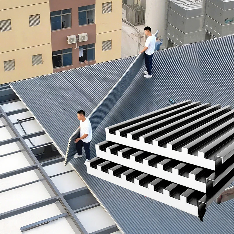 

Great Wall, изолированная алюминиевая плитка большого размера, двухслойная панель для домашнего наружного солнцезащитного козырька, дождевик, изоляция солнечной комнаты