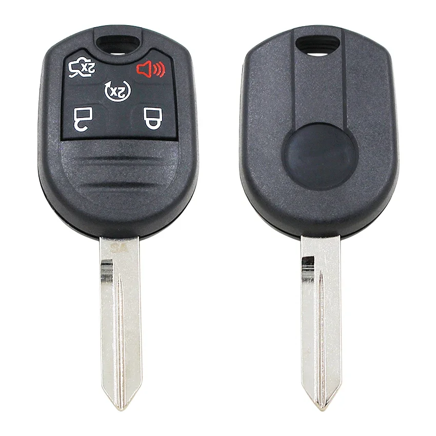 5 Button Remote Key Fob for Ford Expedition Explorer Taurus Flex 315/433MHz with 4D63 80bit Chip FCC: CWTWB1U793