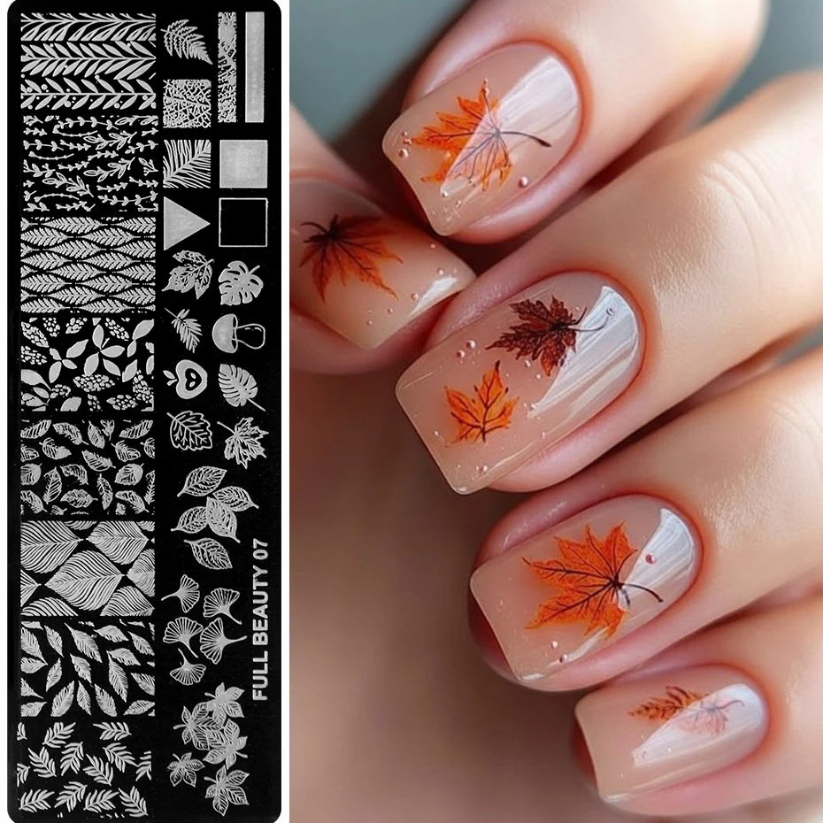 1 шт. Трафарет для стемпинга с – обзор и цена Nail Art Stamping Kit