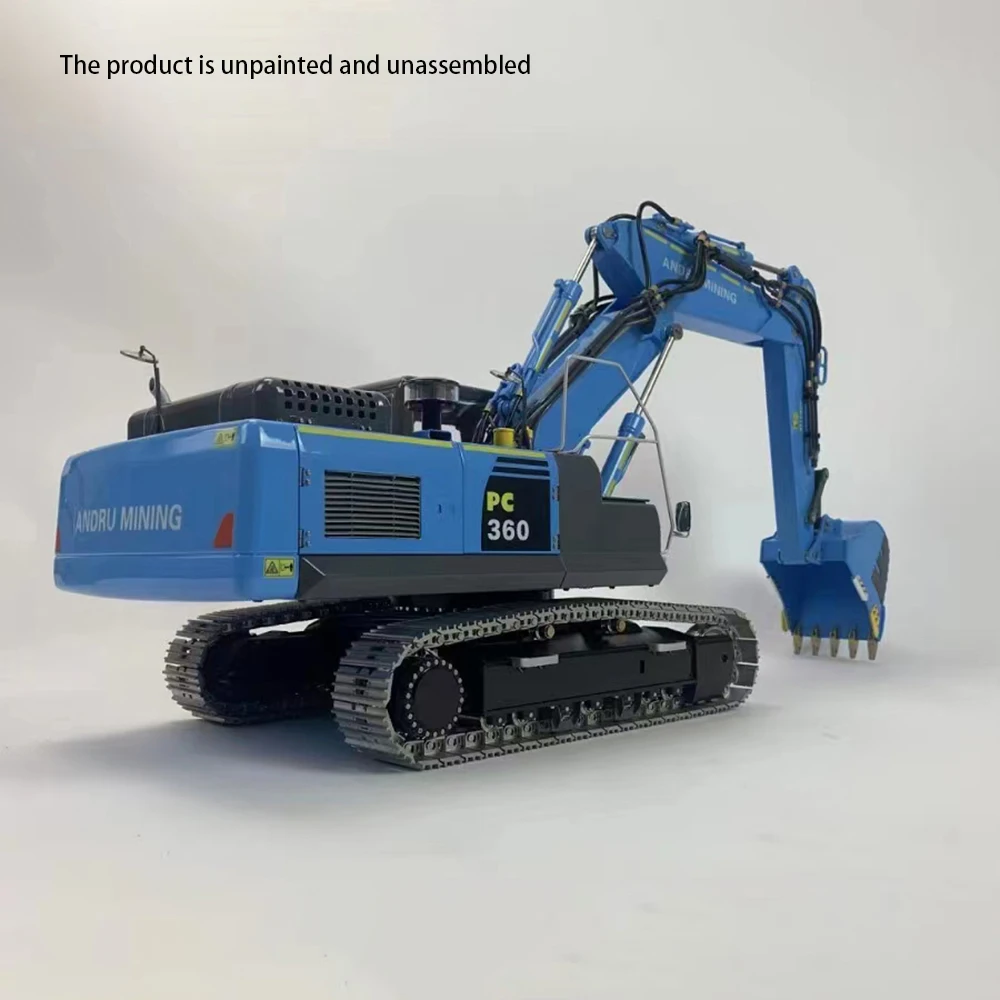 LESU 1/14 Hydraulic RC Excavator ET36L Three Sections Arm KIT  PC360 Electric Digger Unpainted Unassembled DIY Trucks Light Part