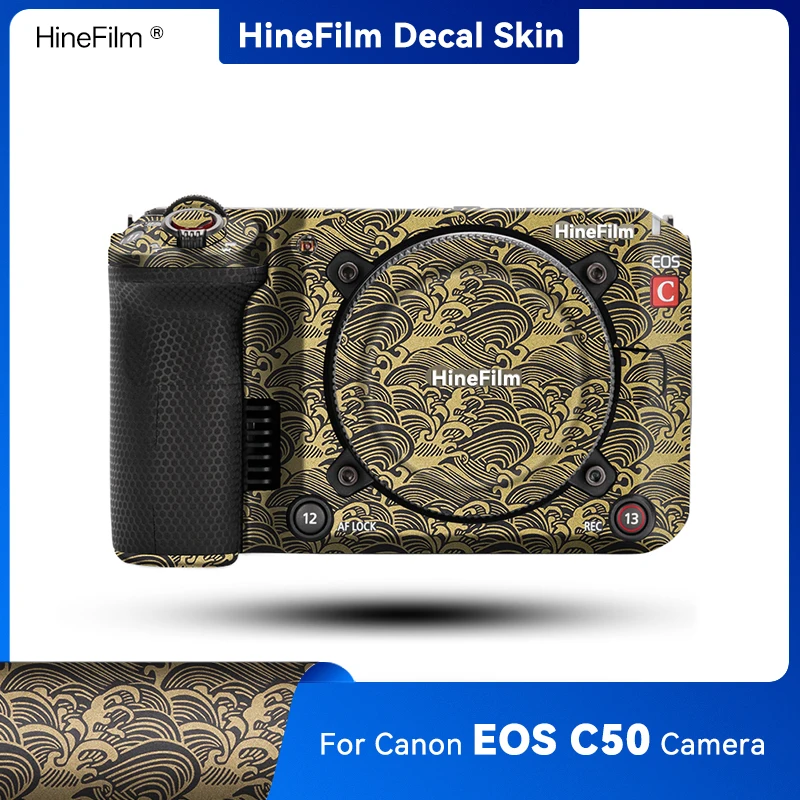 

Hinefilm Skin for Canon EOS C50 Camera Decal Skin C50 Wrap Cover for Canon EOSC50 Camera Sticker C 50 Protective Skin