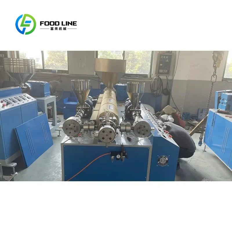 Customized Plastic Straw Manufacturing Machine With Temperature Regulator And Stainless Steel Hopper For Factory Use Bulk Buy