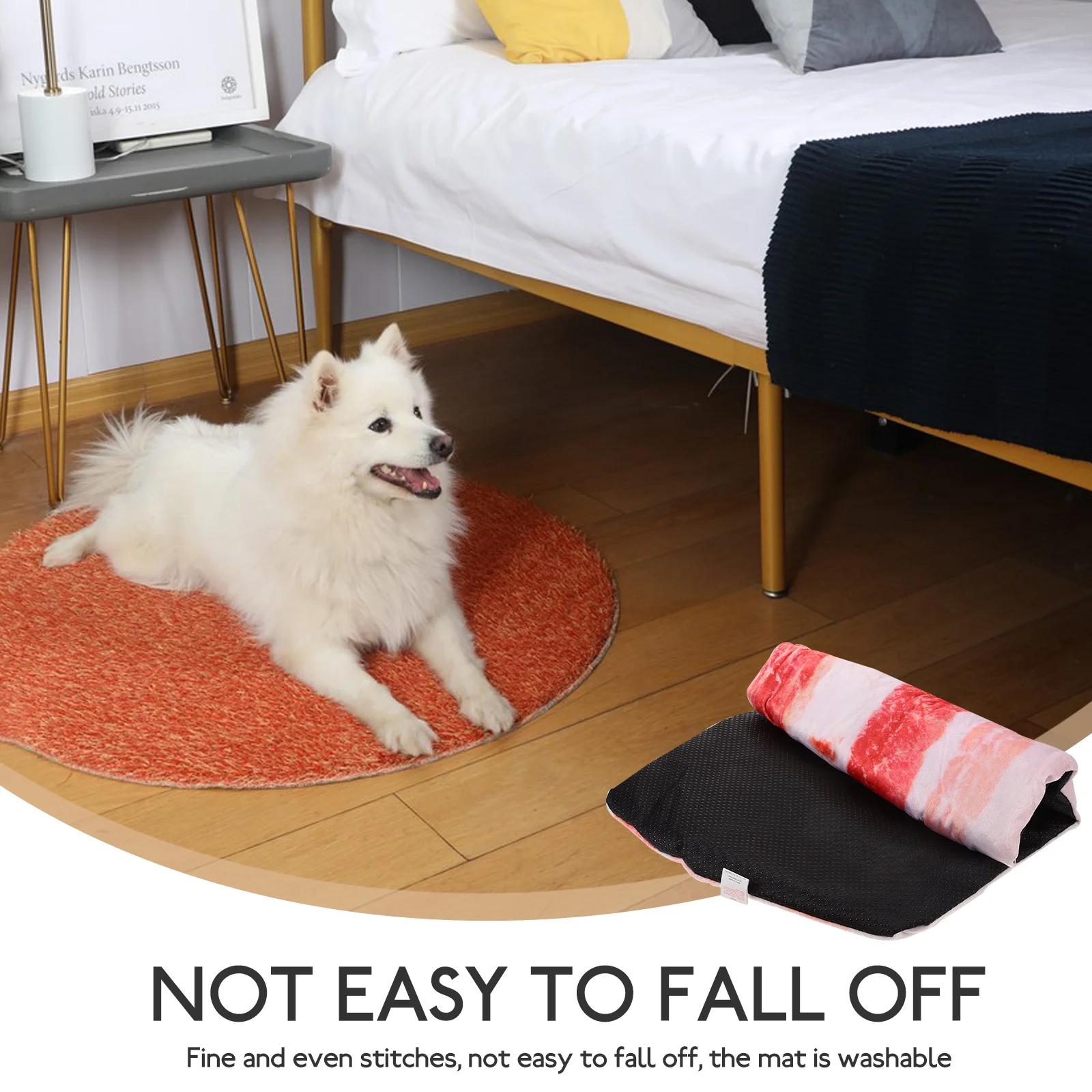 

Pet Sleeping Mat Beds for Cats Dog Outdoor Pads Cartoon Fabric Warm Cushion Puppy Small Dogs Mats