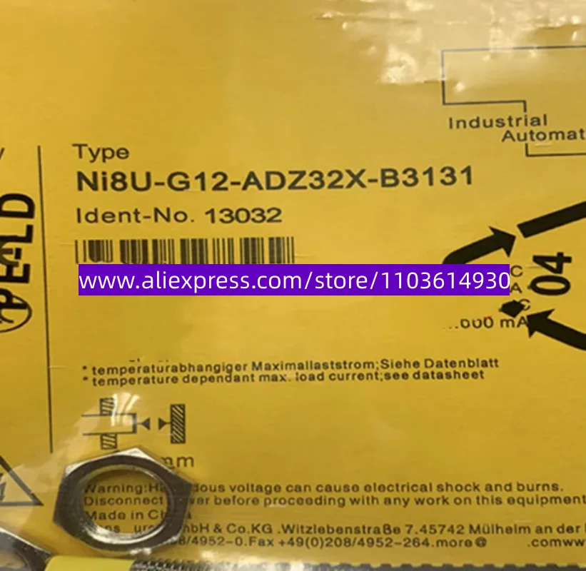 

2 шт. новый бесконтактный переключатель NI8U-M12E-VP6X NI8U-M12E-VN6X NI8U-G12-ADZ32X-B3131 NI8U-MT12-AP6X-H1141 NI8U-MT12-AN6X-H1141