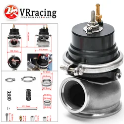 VR - GT II 60MM Adjustable Turbo Wastegate Black- V BAND For 1jzgte / SR20DET / JDM VR5891BK