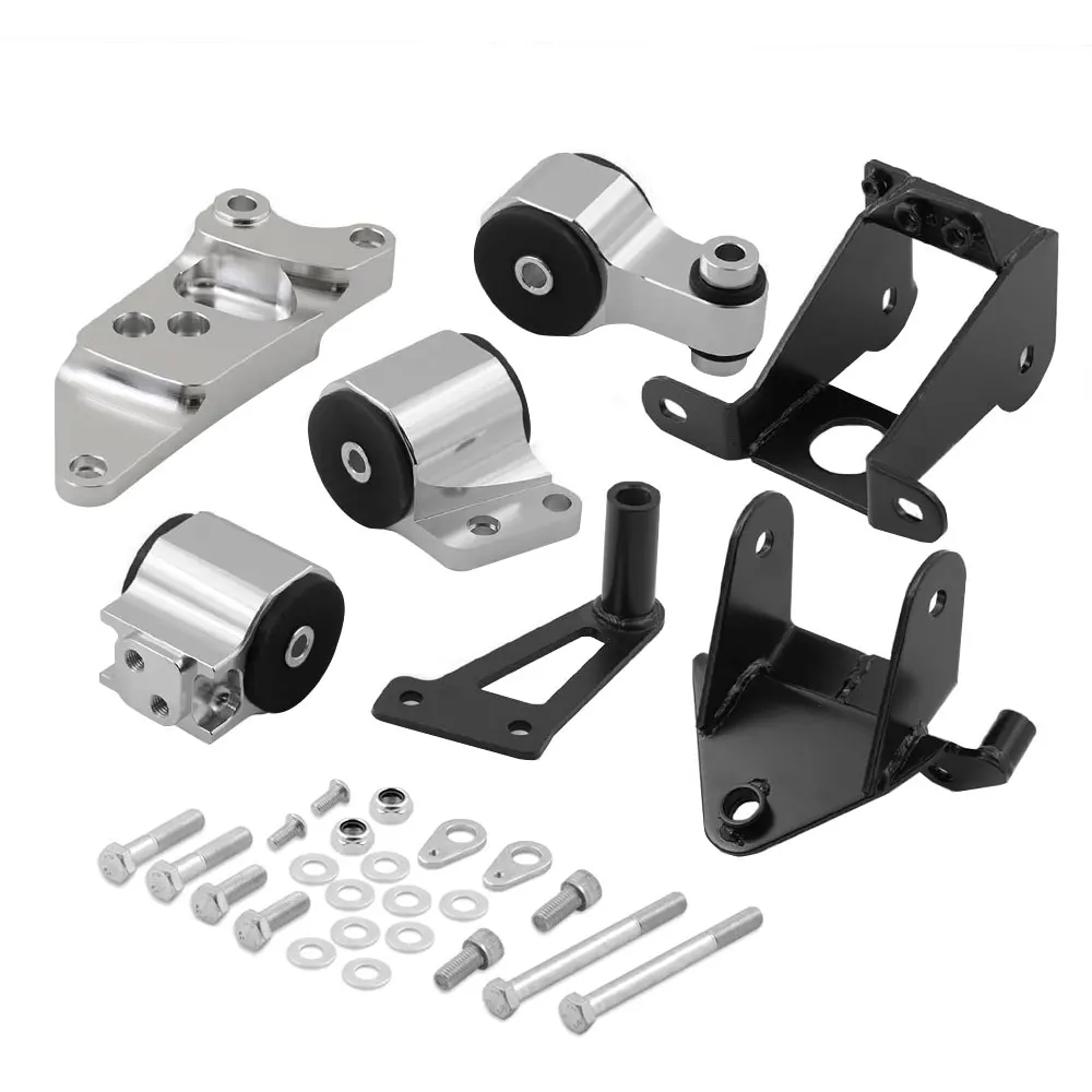 Para 2006-2011 Honda Civic SI (K20/K24) - Kit de montagem de troca de motor de alumínio 70A, suporte de montagem de motor de desempenho