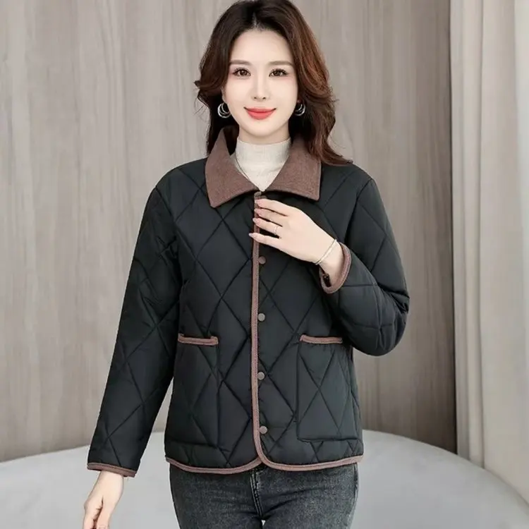 

Spring 2026 New Sle Cotton Jaet Winter 2025 Seasonal Women's Faion Cotton Coat Casual Comfortable Warm Outerwear