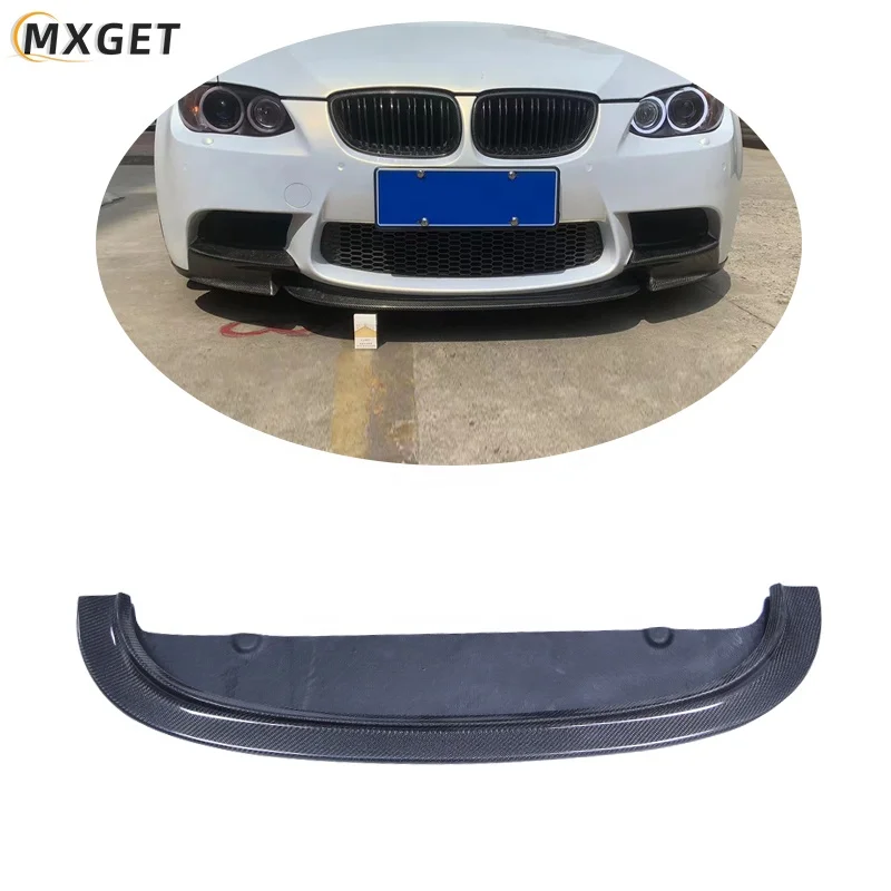 شفة المصد الأمامي من ألياف الكربون طراز CRT لـ 3 سلسلة E90 E92 E93 M3 2008-2013