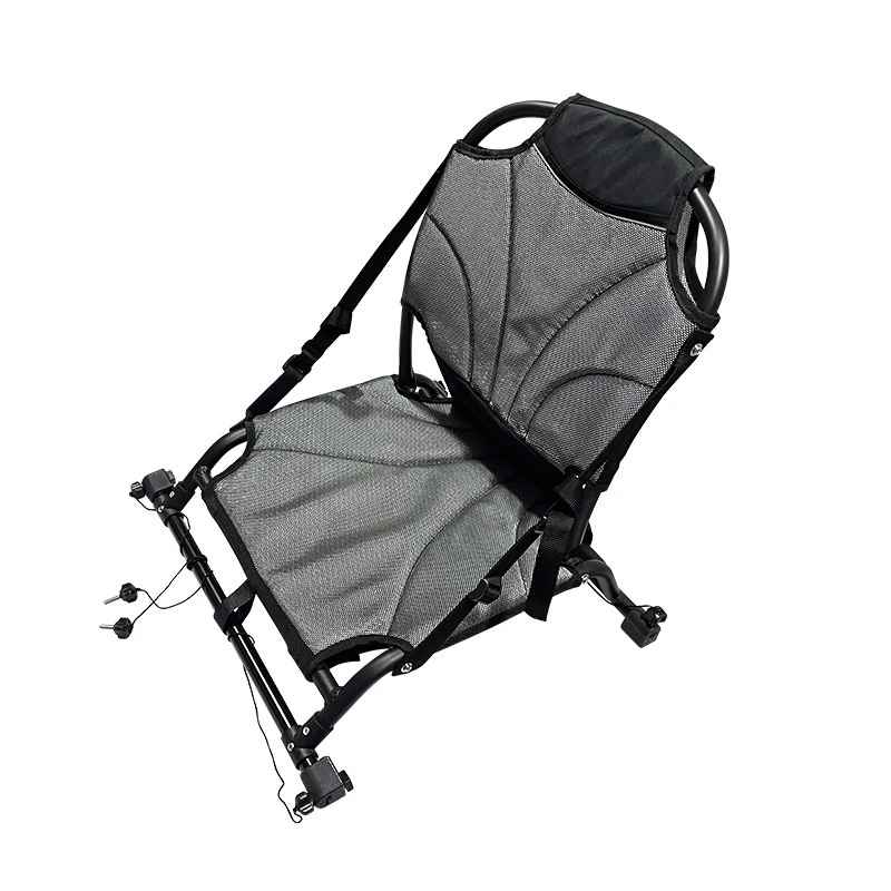 

Surfboard with Rail Seat Aluminum Grey Cushion for Kayaking Fishing Boat Adjustable