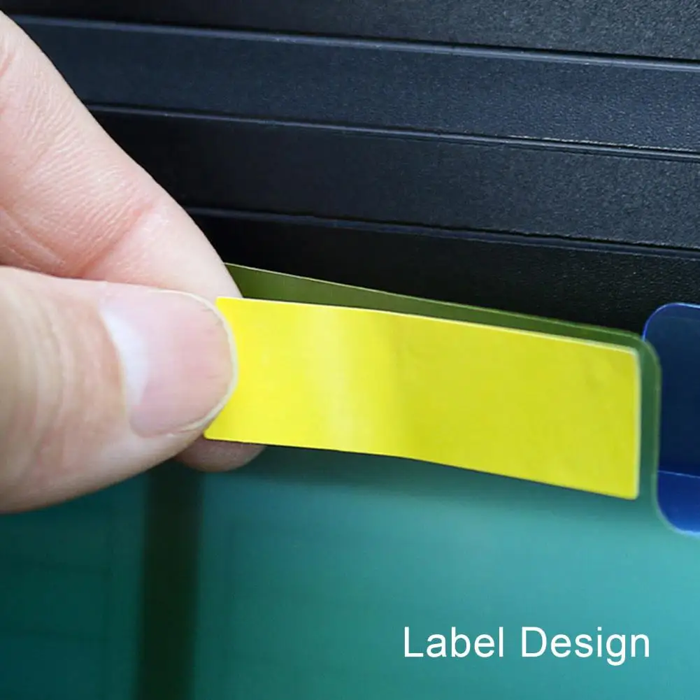 Ярлыки-наклейки для файлов, папки с бирками, портативная фотобумага с несколькими отделениями для чеков в классе