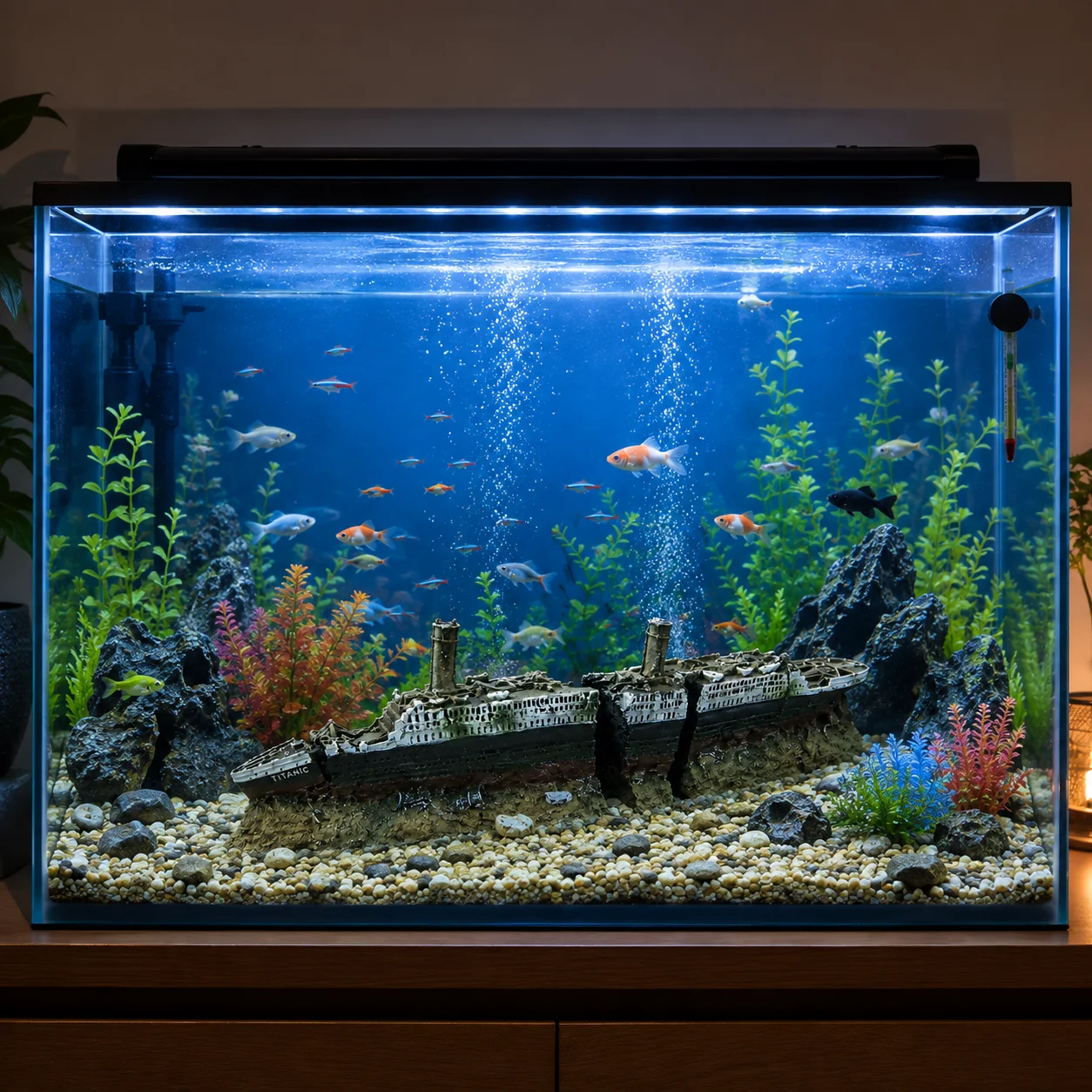 Aquarium Titanic Shipwreck Dec - Aquarium Marineland ulasan dan harga