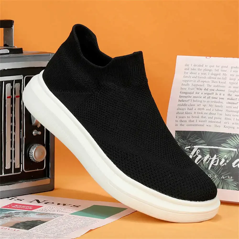 

Driving Size 44 Running Sports Shoes Men Woven Skateboard Skateboard Retro Men's Sneakers Sneeker Workout Teniz Cuddly Boti