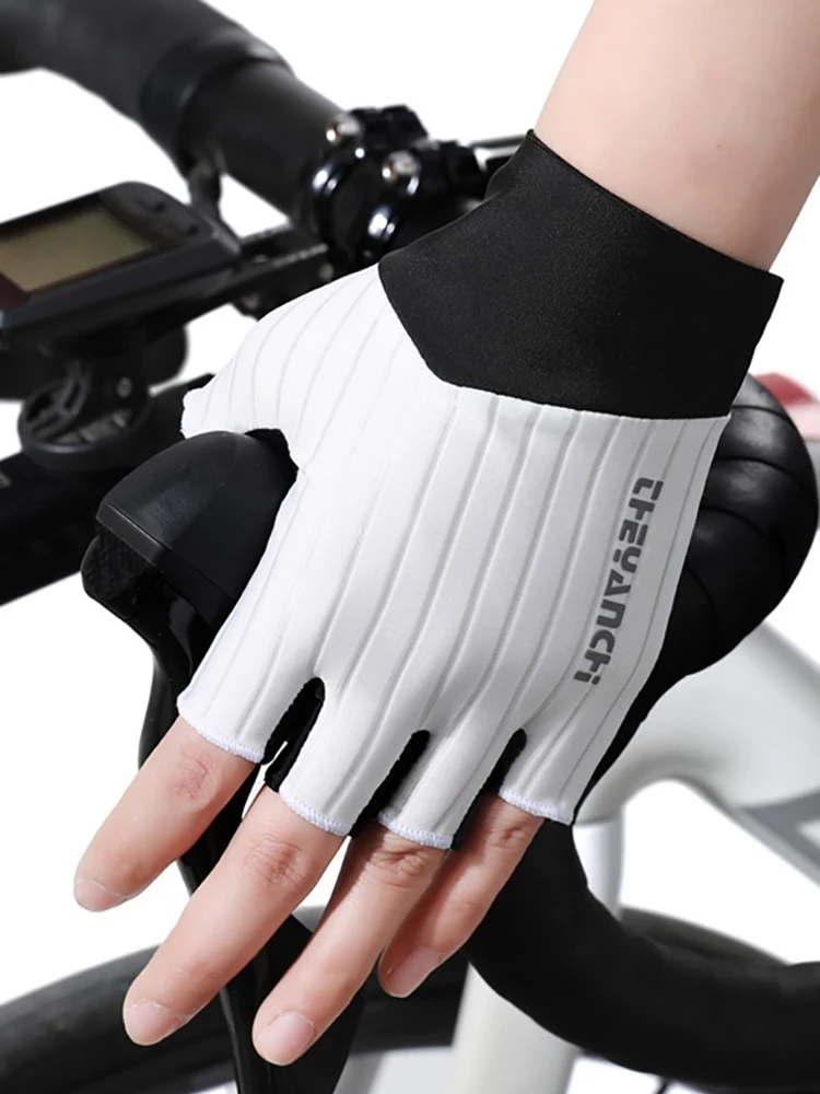 AliExpress GTUBIKE Bike Gloves Half Finger MTB Cycling Gloves Anti-Slip Shock-Absorbing Breathable Gloves Summer Shorts Gloves