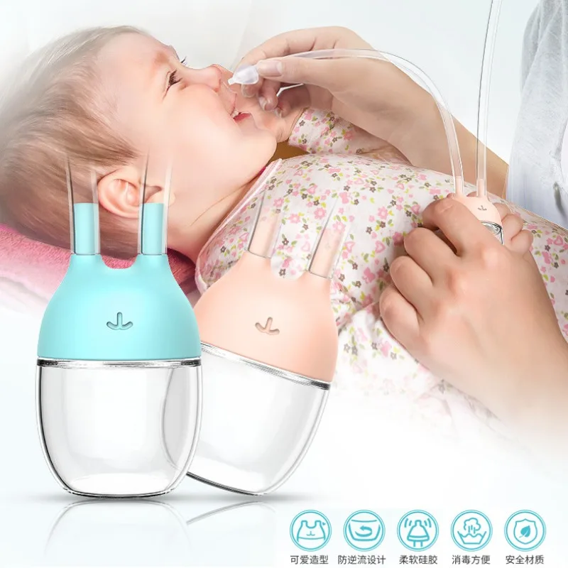 Newborn Baby Nasal Aspirator for Children Nose Cleaner Sucker Suction Tool Protection Health Care Baby Mouth Nasal Suction Devic