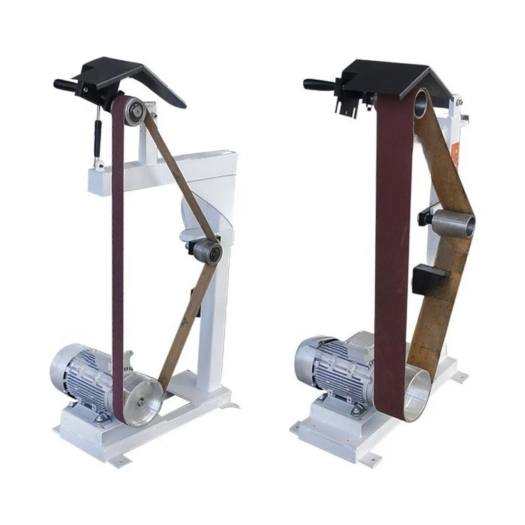 

Vertical plane grinding belt machine Desktop polishing machine Industrial grade multi-function