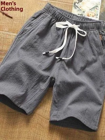 

Qui Dry Breathable Cotton Casual orts Men's Sli Korean Version Summer Ci Walk mid Waist Low Waist Polyester orts