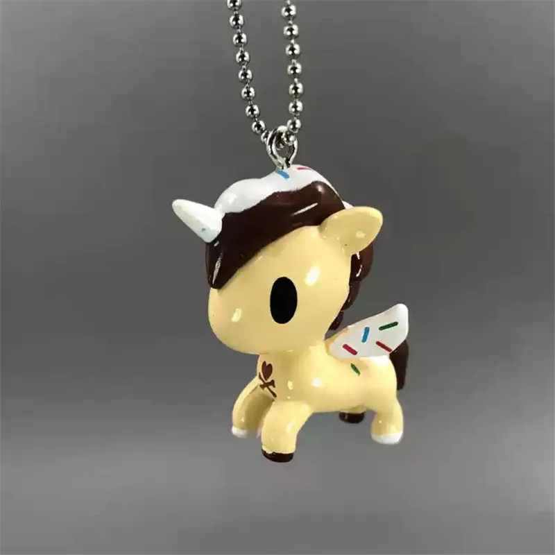 3cm rainbow Tokidoki unicorn mermaid action figure doll