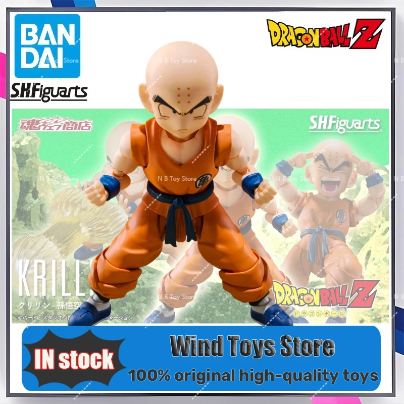 

Новый продукт Bandai SHF Krillin 3.0 Goku's Close Friend от Dragon Ball, униформа для боевых искусств, версия Poseable Figure Frieza