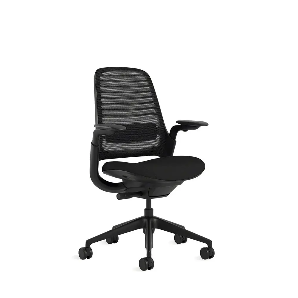 

Series 1 Office Chair Ergonomic Work Chair with Wheels for Carpet Helps Support Productivity WeightActivated Controls, Back amp