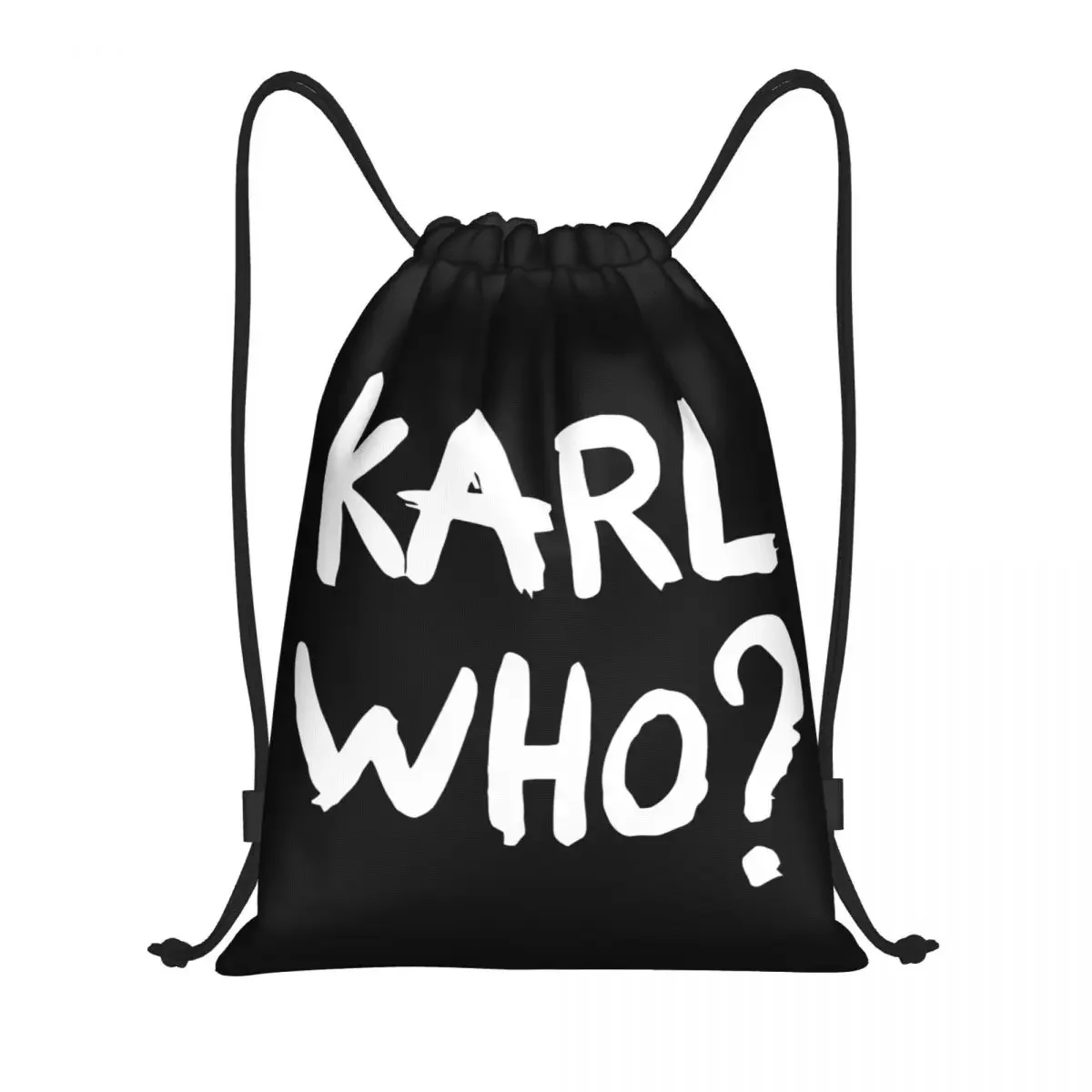 

Сумки на шнурке Karl Who для покупок, рюкзаки для йоги, женские и мужские спортивные рюкзаки для спортзала