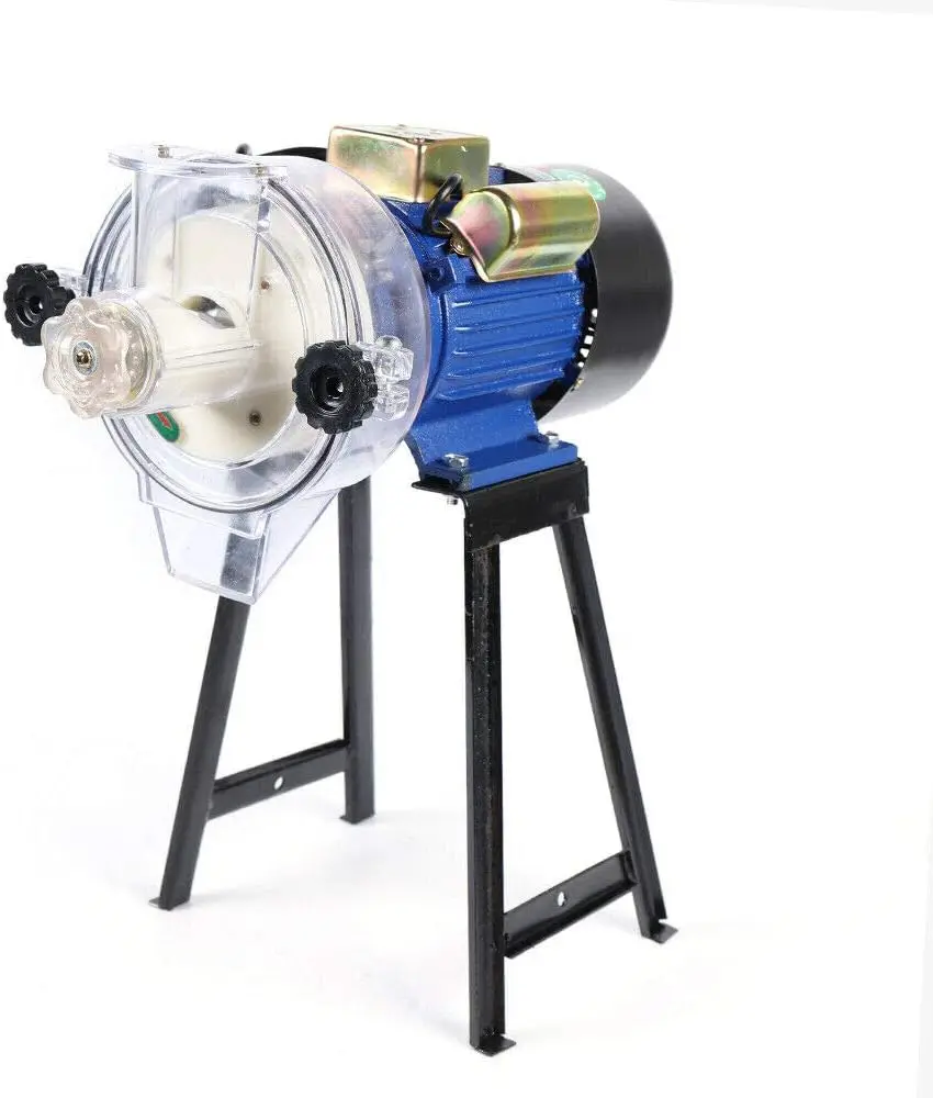 110V 2200W Electric Grain Mill Grinder Machine Wet Mill Machine Grinder Feed Soymilk Wet Cereals Grinder Flour Mill Grinder For