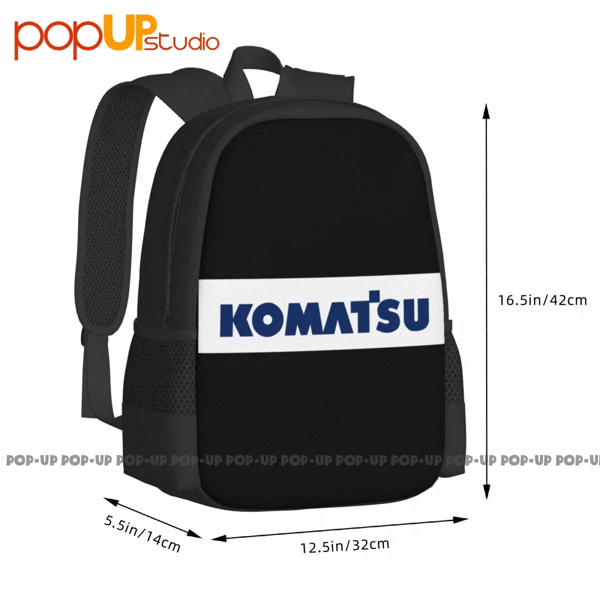 Zaino Komatsu zaini per vestiti con borsa portaoggetti portatile di grande capacità