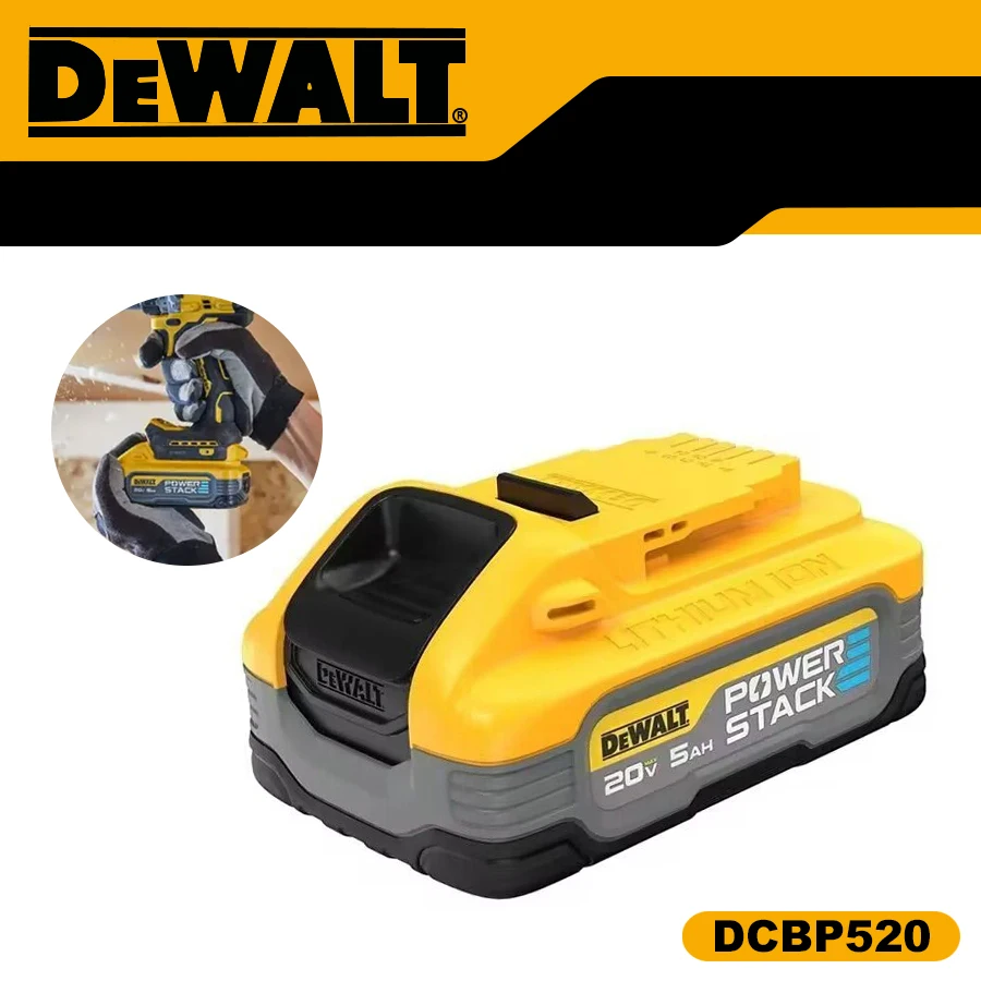 Dewalt 20V 18V 12V Battery 5AH 4AH Lithium Battery  DCBP520 DCB184 Fast Charger Original