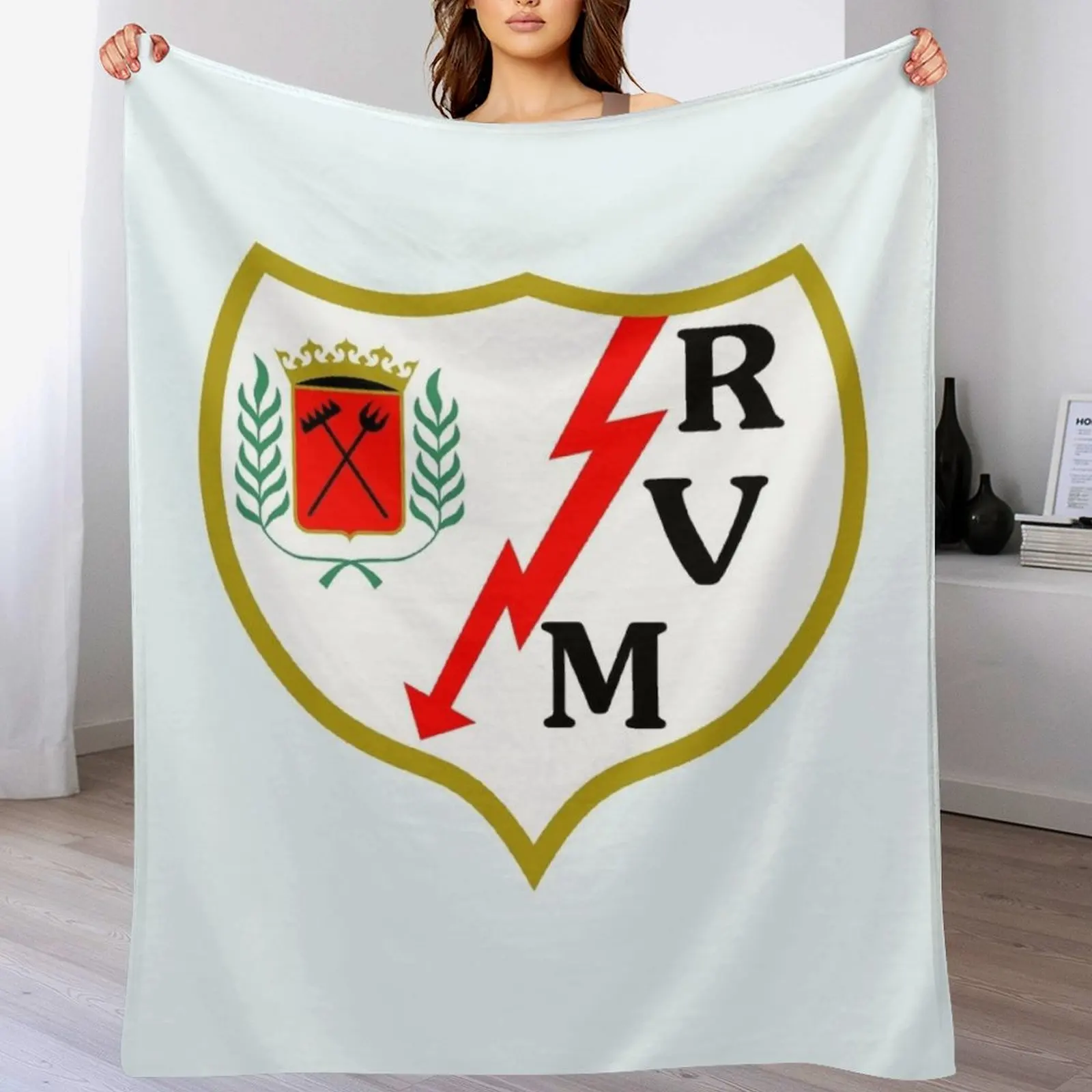 

Rayo Vallecano Throw Blanket Luxury Designer Kid'S Blankets