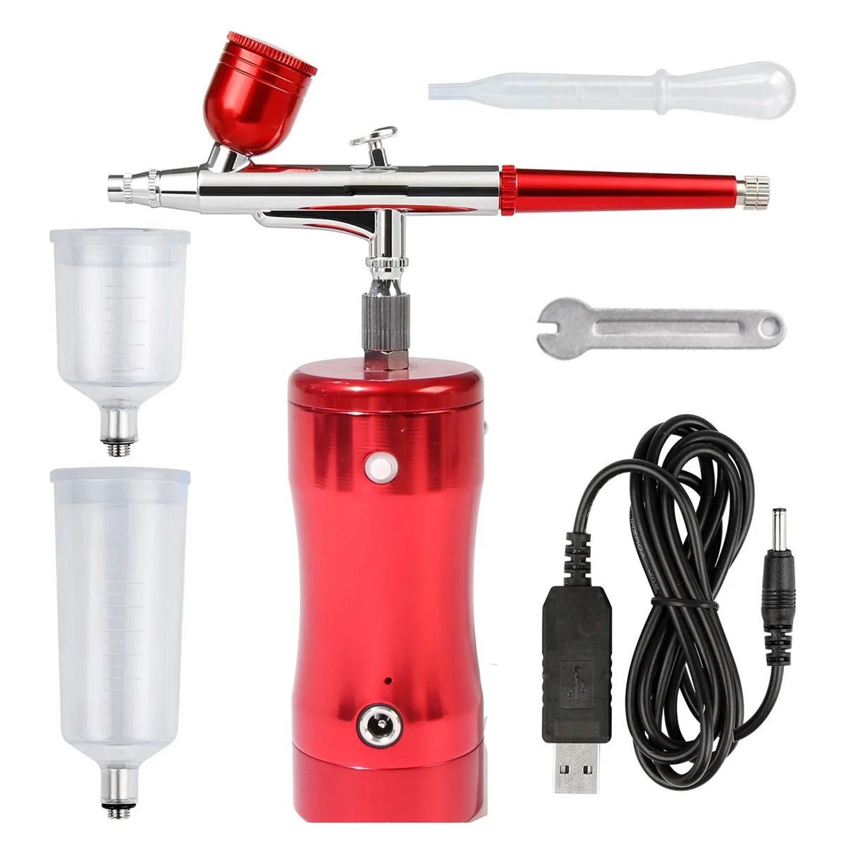 Airbrush Kit, Cordless Airbrush Compressor, Mini Air Compressor for Makeup, Cake Decoration, Cookie, Mode, Makeup,