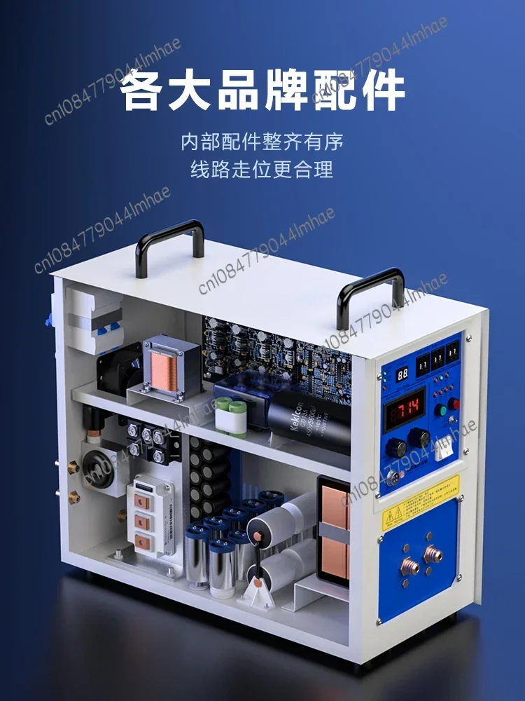 High Frequency Induction Heating Machine Metal Annealing Quenching Welding Brazing Forging Small Furnace  Equipment