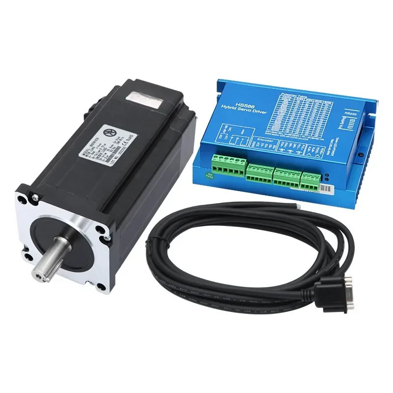 

cnc kit step motor high torque 12nm nema 34 easy servo closed loop stepper motor with encoder