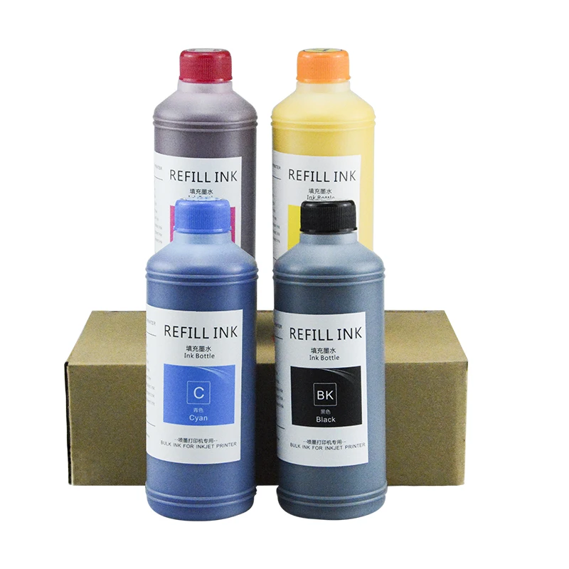 1000ML Universal Refill Pigment Ink For HP 1110 T1120 T1200 T1300 T2300 T610 T770 T790 T795 Plotter printer pigment ink