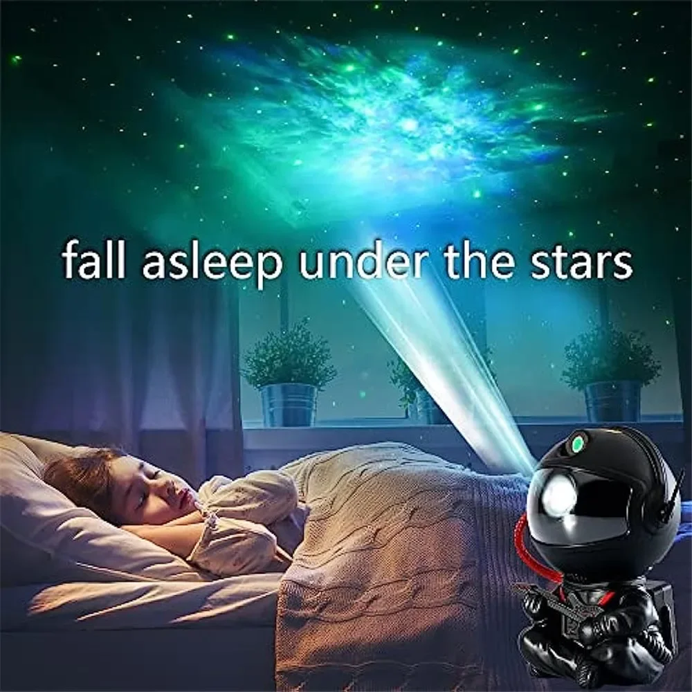 Star Projector Nebula Projector Night Light Galaxy Light Ceiling Starry Sky 360° Adjustable with Remote Control Timer for Kids