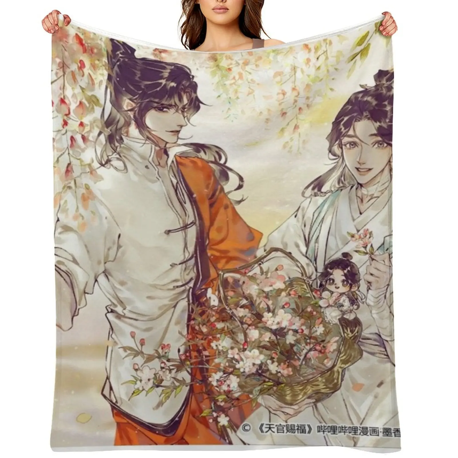 

TGCF Throw Blanket Plaid Tourist warm for winter Thermal Blankets