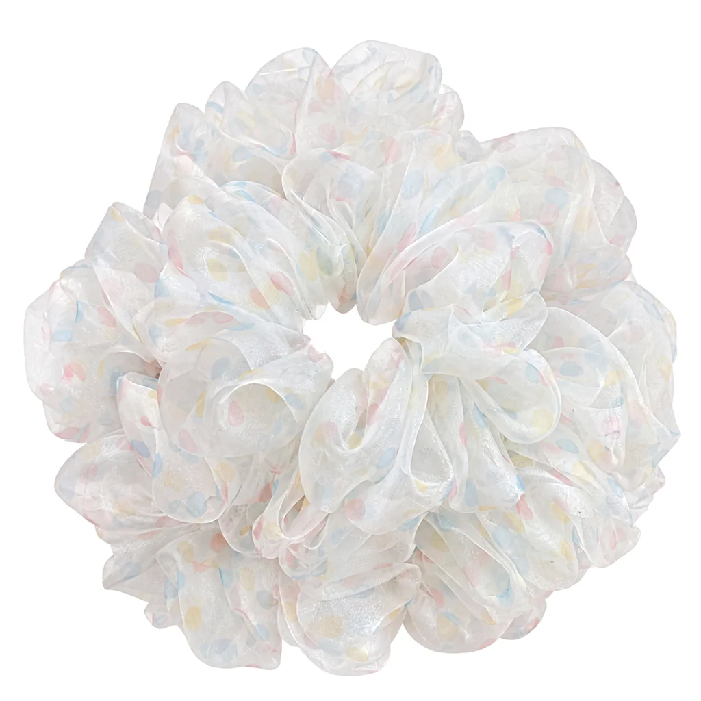 handmade-pattern-single-layer-scrunchie-handmade-elastic-hair-tie-for-ponytail-and-bun-soft-gathered-hair