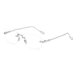 Anti-Blue Light Glasses Women Men Oversized Frame Eye Protection Ultra Light Eyeglasses Office Computer Goggles