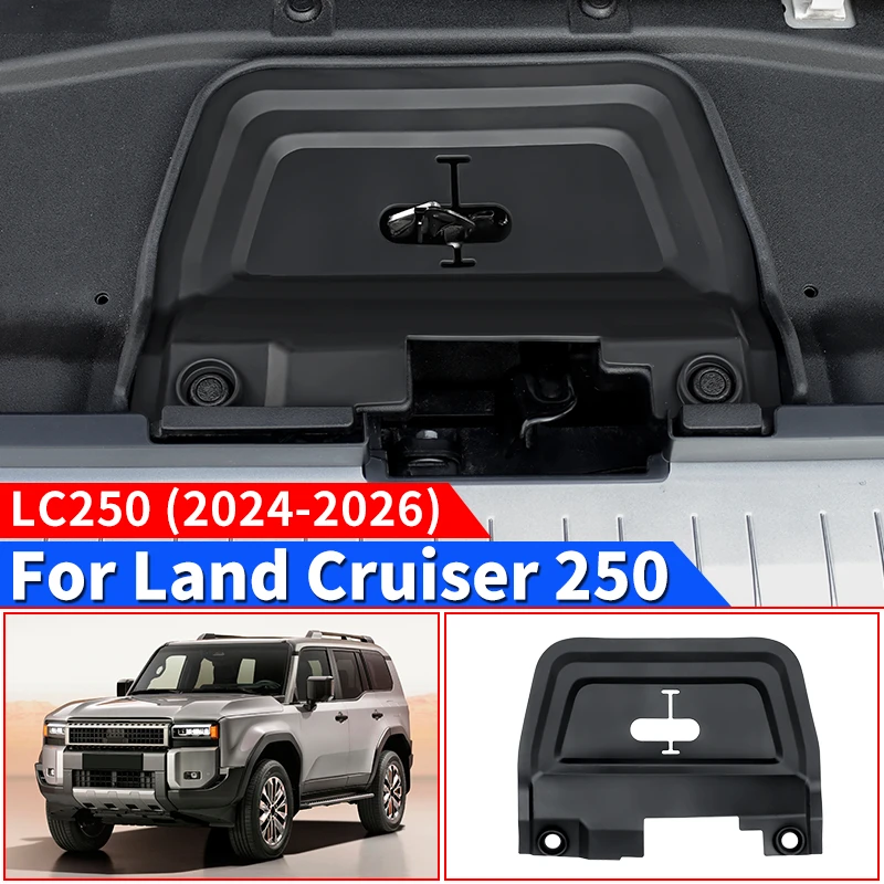 

For 2024-2026 Toyota Land Cruiser LC250 Prado LC Car Engine Bay Latch Cover Dustproof Anti-rust Protection Exterior Accessories