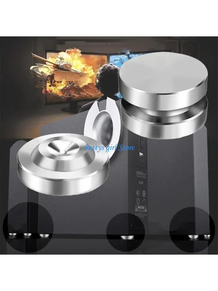 

C7AB Sound Floor Stands Isolation Mounts Speaker Base Pad AMP DAC Feet