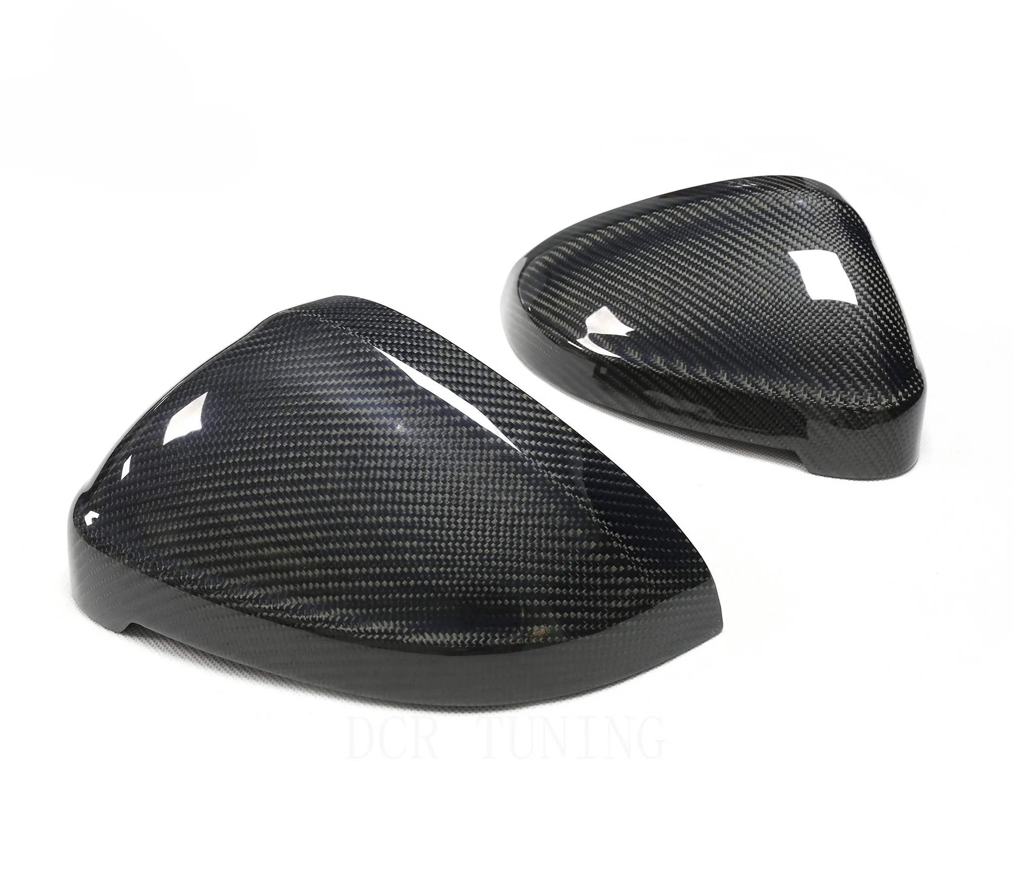 

ZAIQU Carbon Mirror Cover Replacement for A4 B9 Carbon Fiber Mirror Cover W/h Blind Spot Assist S4 RS4 A5 S5 RS5 2017-2023